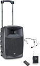LD SYSTEMS ROADBUDDY 10 HS PORTABLE PA Battery powered, 1x headset mic, 863-865MHz