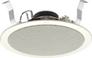 TOA PC-2852 LOUDSPEAKER Circular, ceiling, 1.5-15W taps, splashproof, off-white