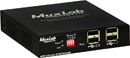 MUXLAB 500770-RX VIDEO EXTENDER RECEIVER KVM HDMI over IP, PoE, 100m point to multi/point