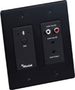 MUXLAB 500555 AUDIO CONVERTER Bluetooth/analogue to Dante, wallplate, black