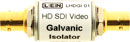 LEN LHDGI01 VIDEO ISOLATOR Galvanic video and ground path isolator, inline housing, HD SDI