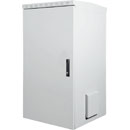 LANDE ES4556022/G-L WALL RACK CABINET IP55, 22U, 600d, with steel door, grey