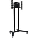 B-TECH BT8504 FLAT SCREEN STAND Floor, up to VESA 600x400/universal, with castors, black