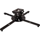 B-TECH BT899XL PROJECTOR MOUNT Ceiling, up to 25kg, tilt/yaw, fixed 98.5mm drop, black