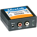 MUXLAB 500088 DIGITAL AUDIO CONVERTER Dolby 5.1/DTS, S/PDif RCA, Toslink in, 2x RCA analogue out