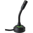 CONTACTA STS-M98 MICROPHONE Halo, cardioid, noise cancelling, metal stem, with LED