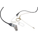 CANFORD DISCRETE EARPHONE AND EAR-WORN MICROPHONE, RIGHT-ANGLED XLR4F For Green-GO intercom