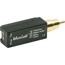MUXLAB 500020 DIGITAL AUDIO BALUN Male RCA, terminal screws