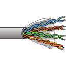 DRAKA CATEGORY 5E PATCH CABLE F/UTP (UC300 S26 Eca) LFH, Grey