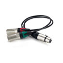 CANFORD CABLE 5FXX-2x3MXX-HST-R-M, 1m, Black