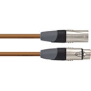 CANFORD CONNECT CABLE XLR3F-XLR3M-HST-0.5m, Brown