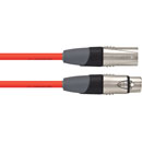 CANFORD CONNECT CABLE XLR3F-XLR3M-HST-6m, Red