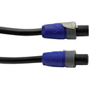 CANFORD CABLE NL4FX-NL4FX-GPS4-0.75-10m, Black