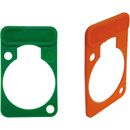 NEUTRIK DSS-5 XLR D-SERIES LABEL HOLDER Green