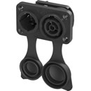 NEUTRIK NAC3PX-TRUE1 POWERCON TRUE1 Power input/output dual panel connector, true outdoor protection