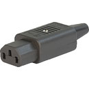 SCHURTER IEC 60320 (CEE22) AC MAINS POWER CONNECTORS