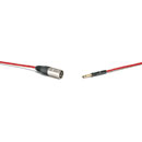 CANFORD PATCHCABLE Bantam-XLR male, 1800mm, Red