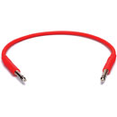 REAN BANTAM PATCHCORD Moulded, starquad cable, 300mm Red