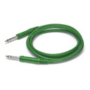 REAN BANTAM PATCHCORD Moulded, starquad cable, 900mm Green