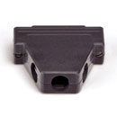 D-SUB 25 pin plastic cover, triple entry