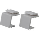 TUK KEYSTONE BLANK Clip-in, white