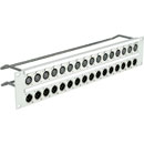 CANFORD XLR TERMINATION PANELS - Flat and Angled, Canford and Neutrik XLR connectors