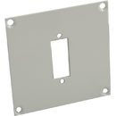CANFORD UNIVERSAL MODULAR CONNECTION PLATE 1x DVI, grey