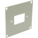 CANFORD UNIVERSAL MODULAR CONNECTION PLATE 1x IEC mains male, grey