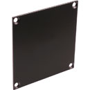 CANFORD UNIVERSAL MODULAR CONNECTION PLATE Blank, black