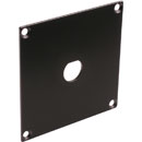 CANFORD UNIVERSAL MODULAR CONNECTION PLATE 1x BNC, black