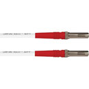 CANFORD MUSA 3G HD PATCHCORD 600mm, White with red strain relief
