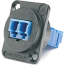 SWITCHCRAFT EHLC2 Fibre optic LC singlemode feedthrough coupler