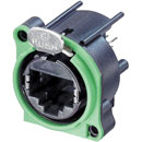 NEUTRIK NE8FAV-SD ETHERCON Panel mounting, vertical PCB