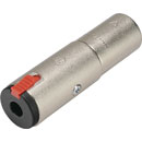 ADAPTER 3MX-3J 3-pin XLR male - 3-pole jack socket (accepts A and B types)