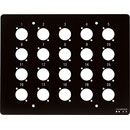 CANFORD FLUSH WALLBOX Top plate, 20 holes for type B