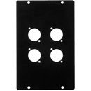 CANFORD STAGE/WALLBOX Top plate, 4 holes for type A, no numbering