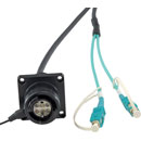 CANFORD HMA FIBRE BREAKOUT ASSEMBLIES With Fibreco Flange bulkhead type connectors