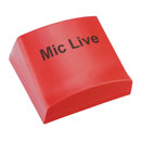 CANFORD ILLUMINATED SIGN Red cover, Mic live