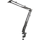 K&M 23840 ADJUSTABLE MIC ARM Without cable, 460 to 960mm extension, 0.8kg capacity, black