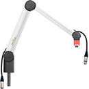 YELLOWTEC M!KA YT3105XLR ON AIR XS MIC ARM With LED ring, with XLRs fitted, 535mm, silver