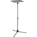 K&M 12155 LAPTOP STAND Floor, freestanding, tripod base, 400x290mm table, 780-1290mm height, black