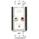 RDL D-CIJ3D AUDIO INTERFACE Input, stereo, 1x dual RCA (phono)/3.5mm in, terminal out, white