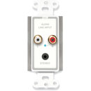 RDL D-TPSL1A AUDIO SENDER Active, single pair, 3.5mm jack in, stereo RCA in, white