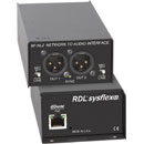 RDL SF-NL2 DANTE INTERFACE Output, 2x balanced microphone/line out, XLR