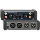 RDL EZ-AFC2 AUDIO FORMAT CONVERTER Bal/unbalanced, bi-directional, XLR/RCA (phono) I/O, AC adapter