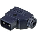 IDX D-TAP Two-pin D-Tap connector, male