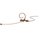 DPA 4188 CORE MICROPHONE Earset, slim, directional, single-ear, 100mm boom, brown, MicroDot