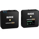 RODE WIRELESS GO II RADIOMIC SYSTEM Single transmitter, compact, clip-on, 2.4GHz, black