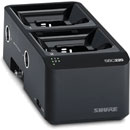 SHURE SBC220-UK BATTERY CHARGER DOCK Network compatible, for 2x SB900 batteries/AD1/AD2 TX, with PSU