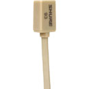 SHURE WL93-6T MICROPHONE Miniature lavalier, omnidirectional, TA4F connector, 1.9m cable, tan